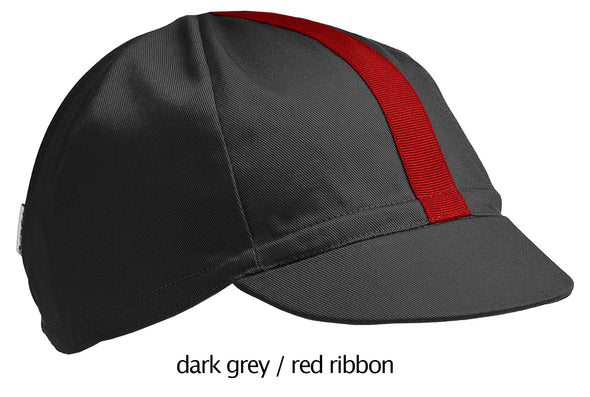 dark grey 4-PANEL cotton CAP