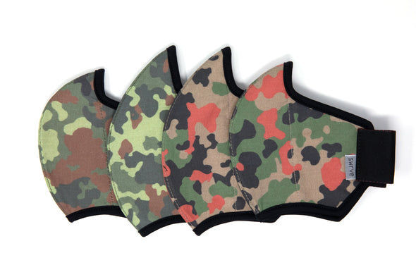 LONG camo cotton MASK