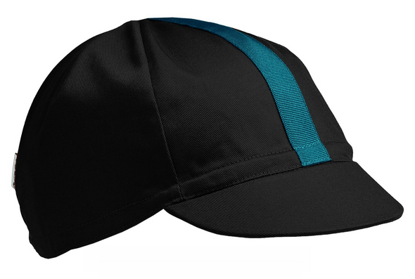 black 4-PANEL cotton CAP