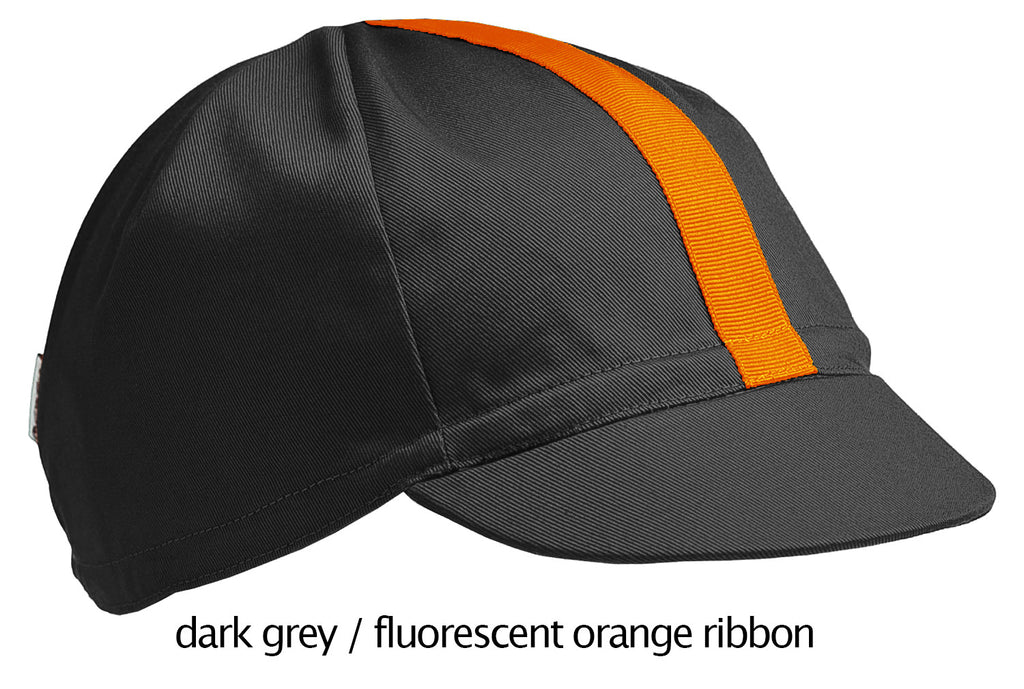 dark grey 4-PANEL cotton CAP