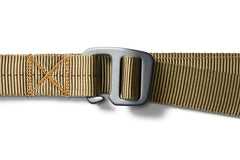 flat shot of the belt in coyote