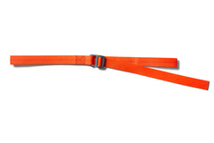 flat shot of the belt in safety orange