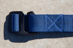 flat shot of the belt in stealth navy