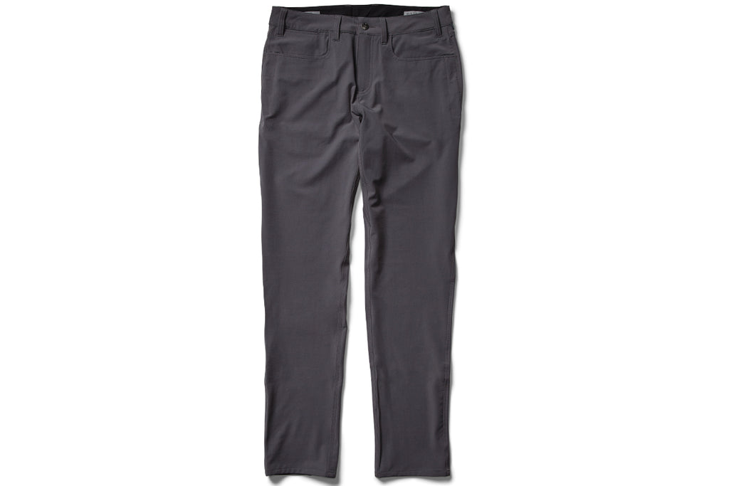 flat shot of the TRANSVERSE slim trousers in grey