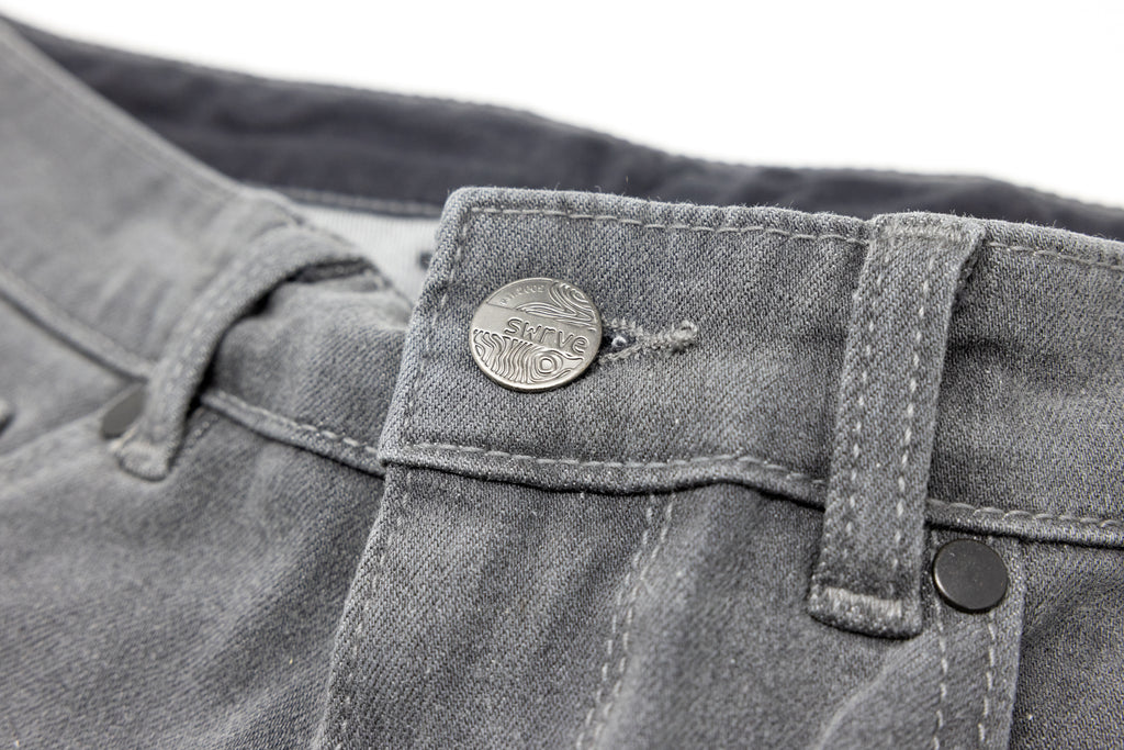 4-way stretch grey wash CORDURA® regular fit jeans