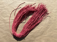 flat shot of our mask color cord in dusty rose