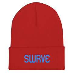 swrve 1968 CYAN embroidered beanie