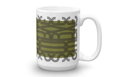 mug : MODERNE / olive