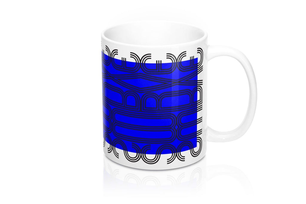 mug : MODERNE / primary blue