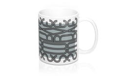 mug : MODERNE / sky grey